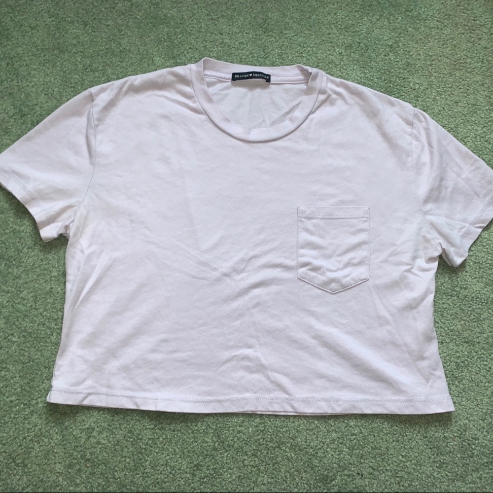 Brandy Melville oversized crop top